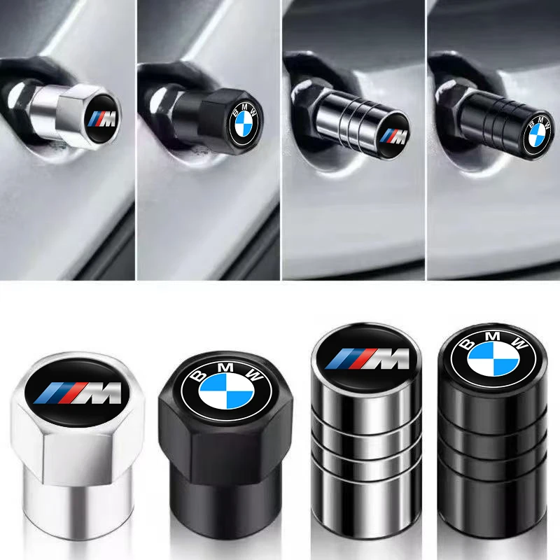 Комплект из 4 колпачков для ниппелей из алюминиевого сплава для BMW G01 G02 F22 F23 E46 E93 E39 G26 F01 F02 F06 G32 G20 G29 X3 X5 (art.: 3920dc414aed7) - 3920dc414aed7