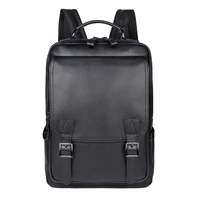 fashion genuine leather men backpacks casual cowhide back pack for male daypack laptop bags teenage school shoulder bag mochila