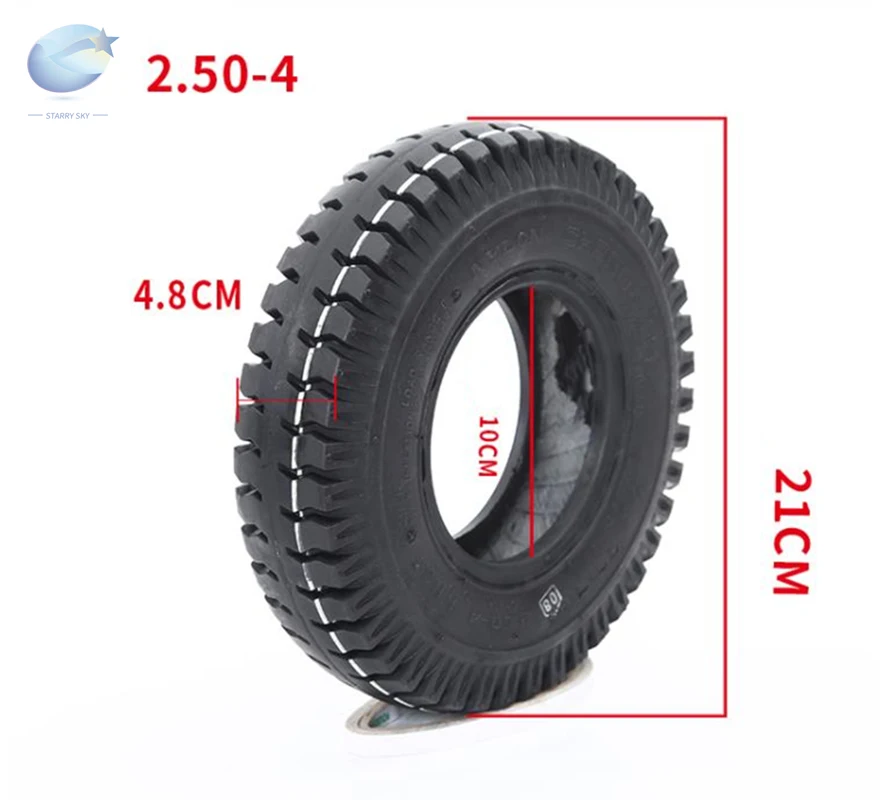 CST 2 80/2 50-4 шина с внутренней трубкой для газового электрического скутера