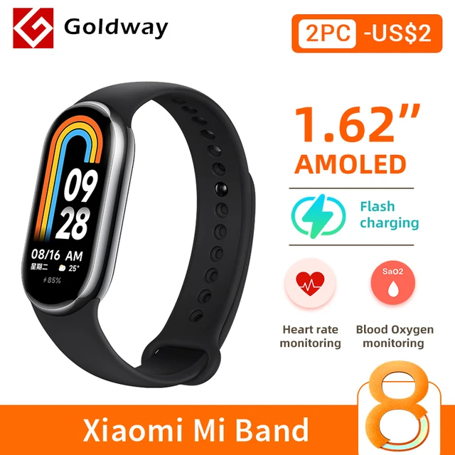 Xiaomi Mi Band 8 Smart Bracelet 7 Color AMOLED Screen