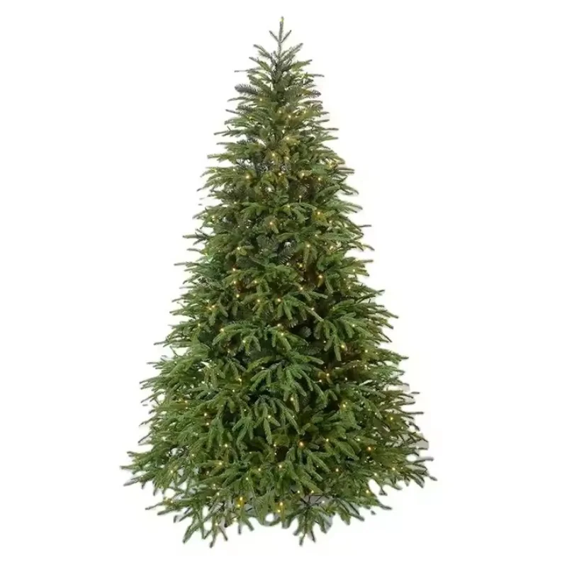Смешанная рождественская елка из полиэтилена и ПВХ с шифрованием 1 2 м/4 0 м
