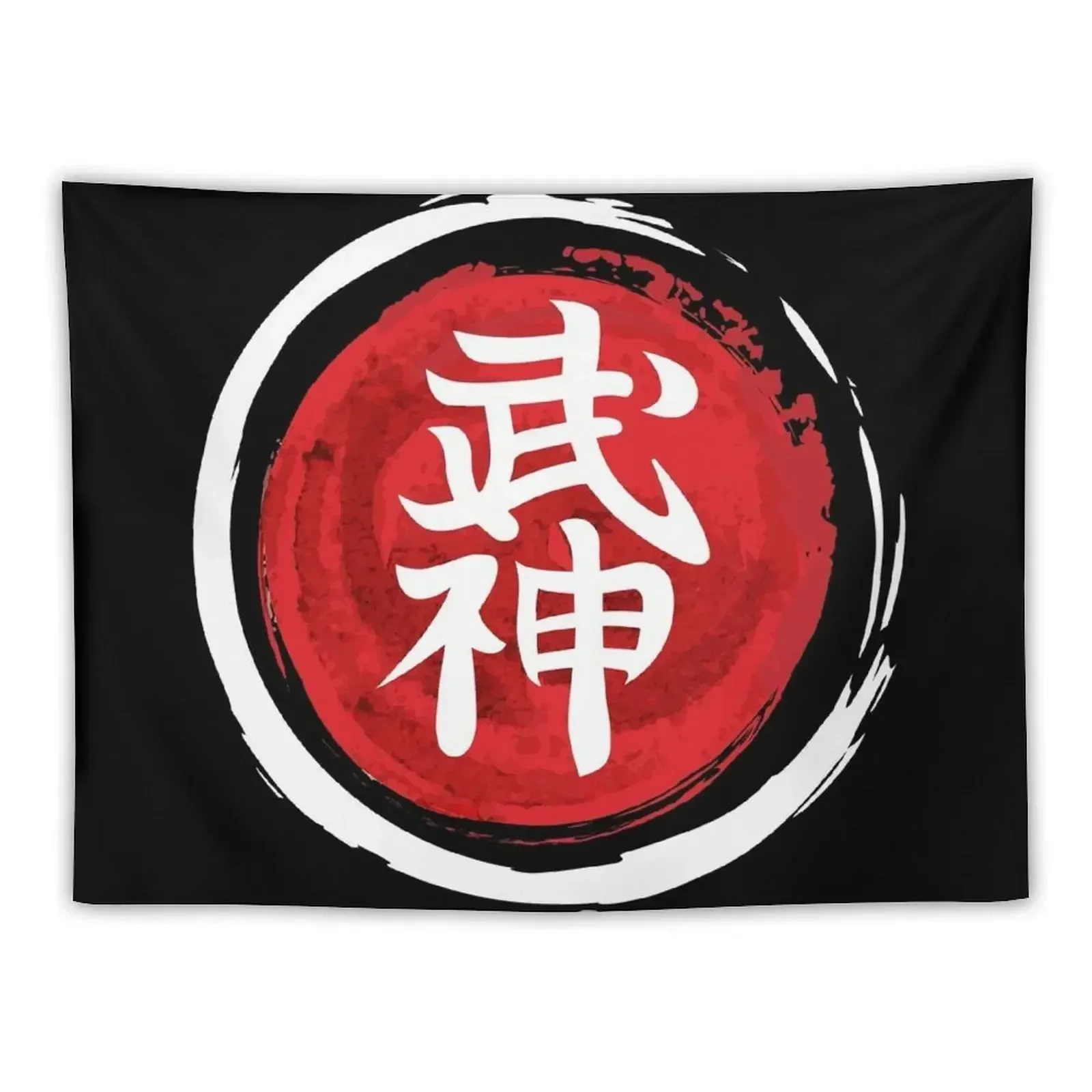 Гобелен Будзикан Ниндзюцу Черно-Красный