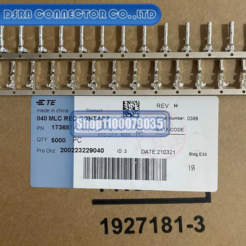 

5000 шт./партия, новые и оригинальные 173681-1 для 20-22AWG