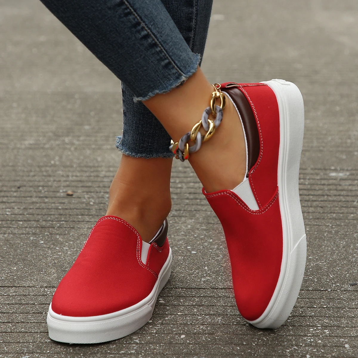 

Мужские холщовые кроссовки, удобные лоферы, без шнуровки, Вулканизированная подошва, плоская подошва, повседневная обувь для тренировок, черные