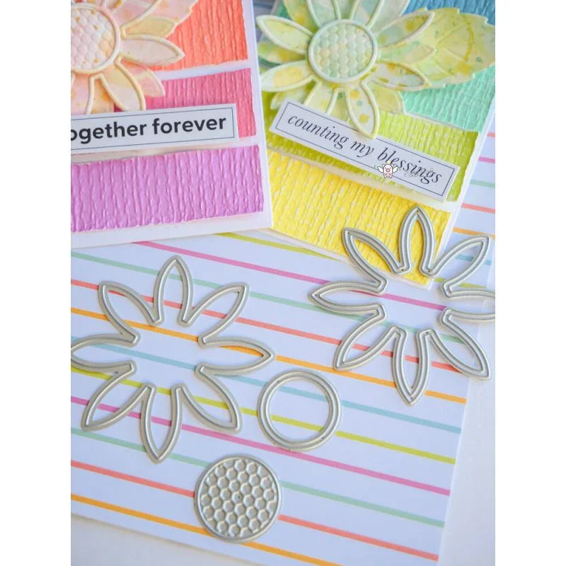 Новые металлические Вырубные штампы для рукоделия форма цветов украшение