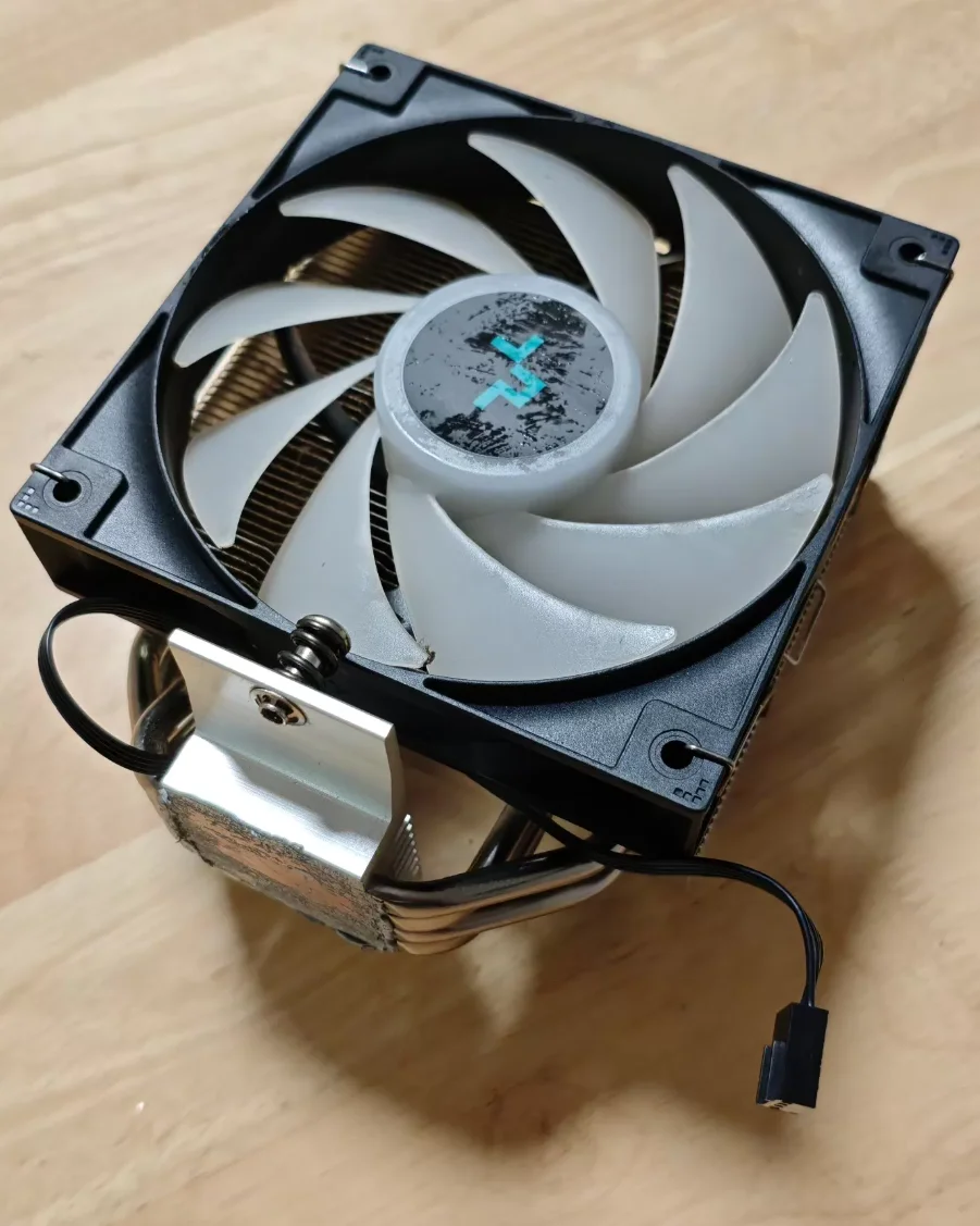 Фото Запасные части для ремонта компьютеров: Кулер для процессора Deepcool AG400PLUS №2