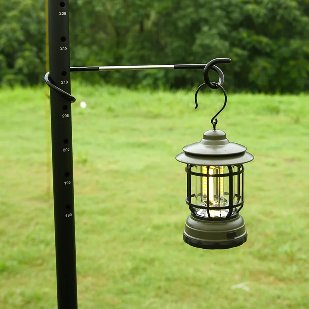 

Hook Pigtail Lamp Hook Accessories Bracket Parts Pig Tail Rubber Sleeve S-Shaped Stainless Steel Camping Hiking