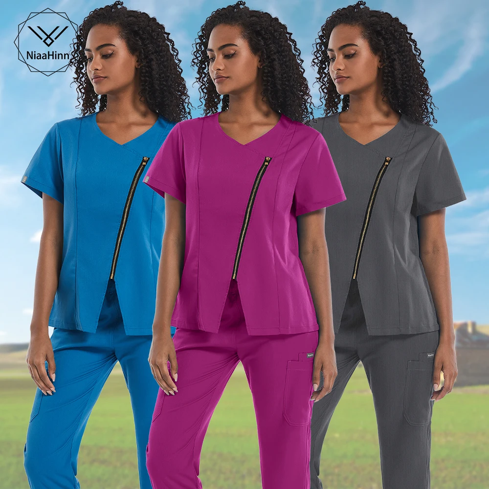 

Униформа медсестры, медицинская одежда, набор для медсестер, Женский ветеринарный стоматологический клиник, врачи, салон красоты, спа, медицинские скрабы