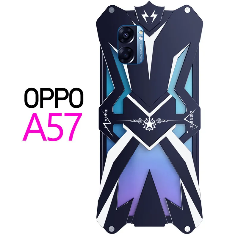

Metal Steel Machinery Series Cases Thor For OPPO A57 Heavy Duty Armor Aluminum Phone For OPPO A57 CASE Cover