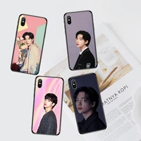hwang hyun jin actor kpop phone case for iphone 12 11 13 7 8 6 s plus x xs xr pro max mini shell