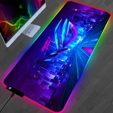RGB ASUS ROG 마우스 패드, 컴퓨터 마우스 패드, 키보드 백라이트, LED 게이머 카펫, 책상 매트, 게임 액세서리