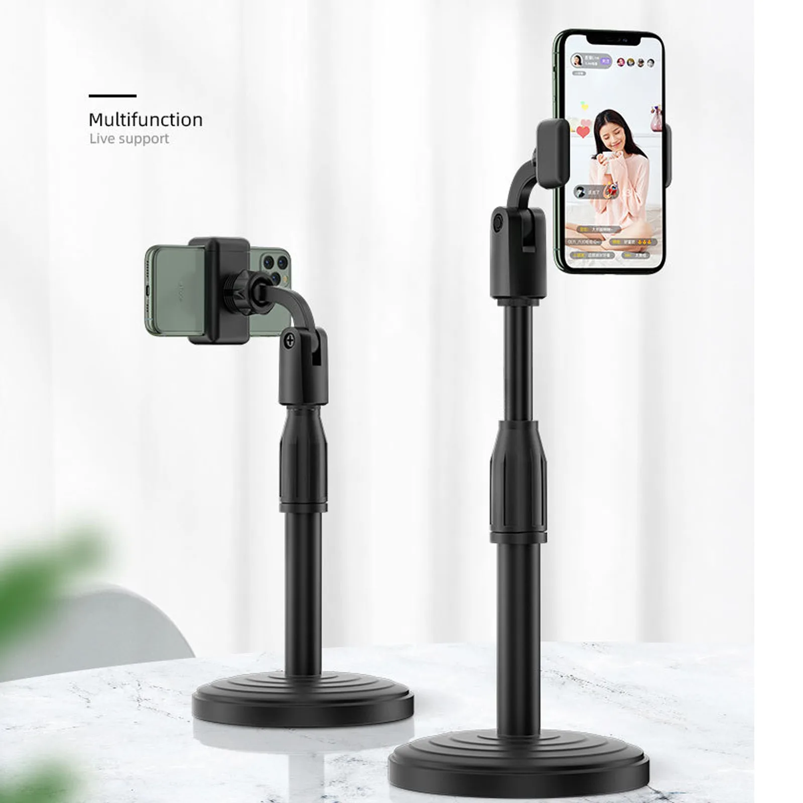 

Bracket Live Phone Lazy Phone Desktop Clamp Stand Mobile Holder Stream Phone Holder