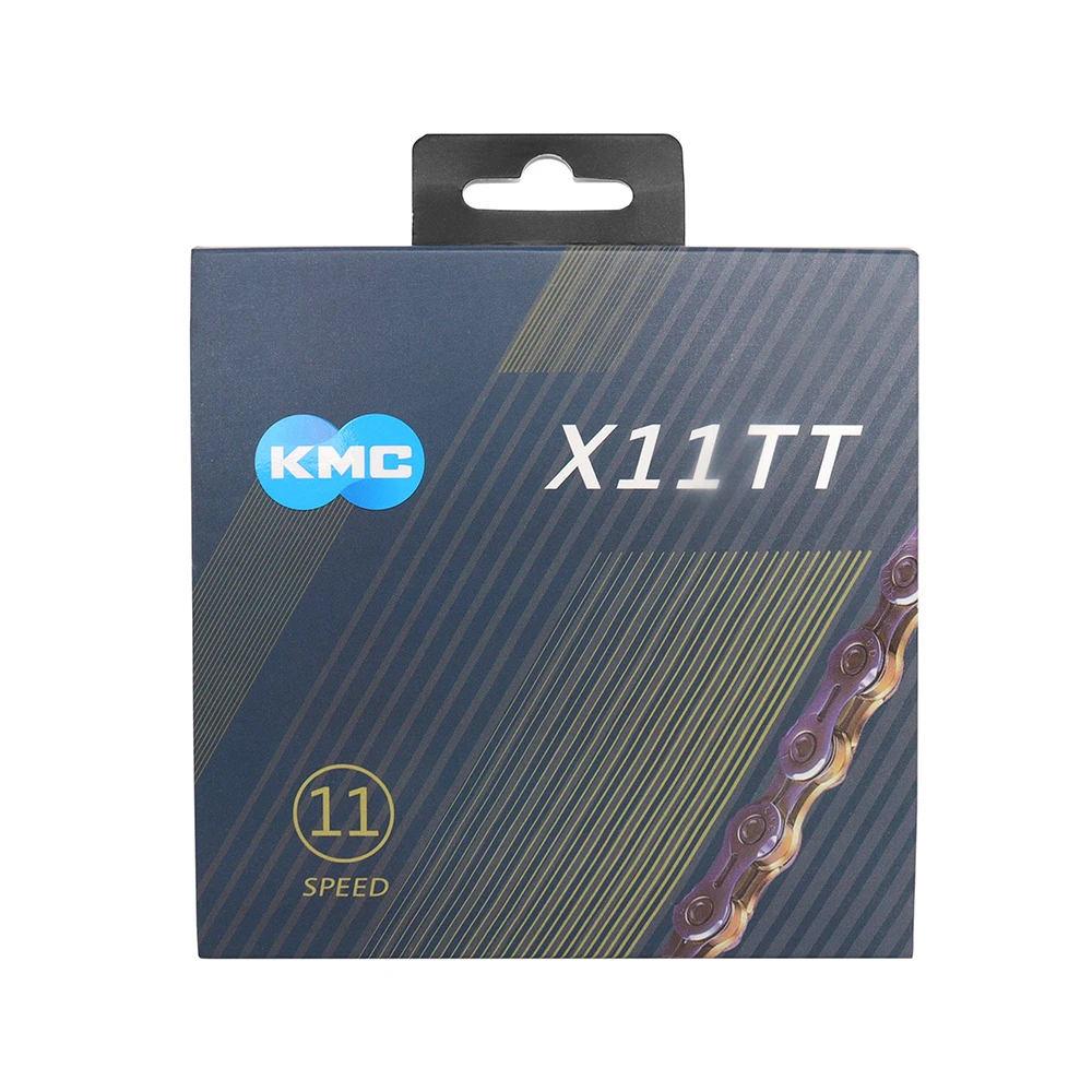 KMC 10/11 скоростная велосипедная цепь 118 звеньев для MTB Road Aurora цветная 11 В скоростных