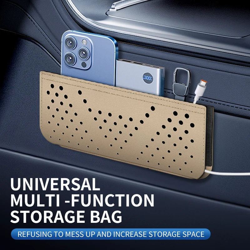 Автомобильная сетка для хранения, автомобильный общий ящик для хранения, многофункциональная сумка для хранения, сумка для мобильного телефона, подвесная сумка, тип пасты
