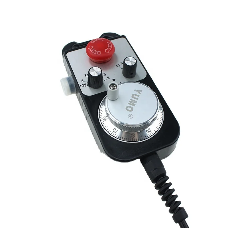 

YUMO MPG ISMM1474-001E-100B-5L 5VDC line drive AB phases CNC machine MPG manual encoder