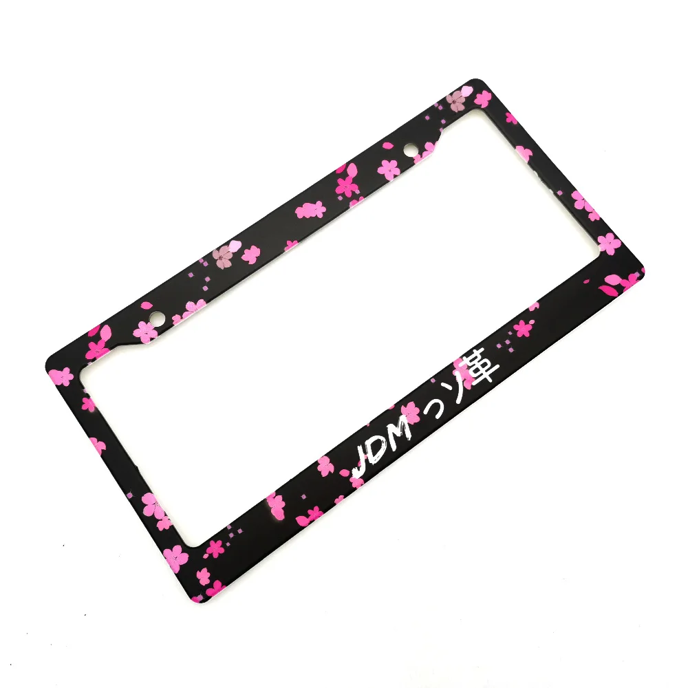 1 шт. хит продаж JDM The Tyrannous Race peristalsis стильная рамка для номерного знака автомобиля