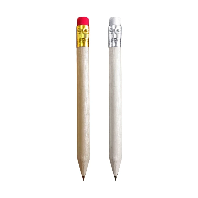 S Half Pencil Pre-sharpened Round Wood Mini Pencils For Scho