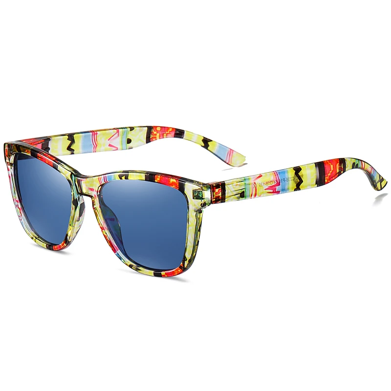 

Classic 21 Colour Square Frame Sunglasses Men Women Polarized Vintage Brand Designer Glasses for Driving