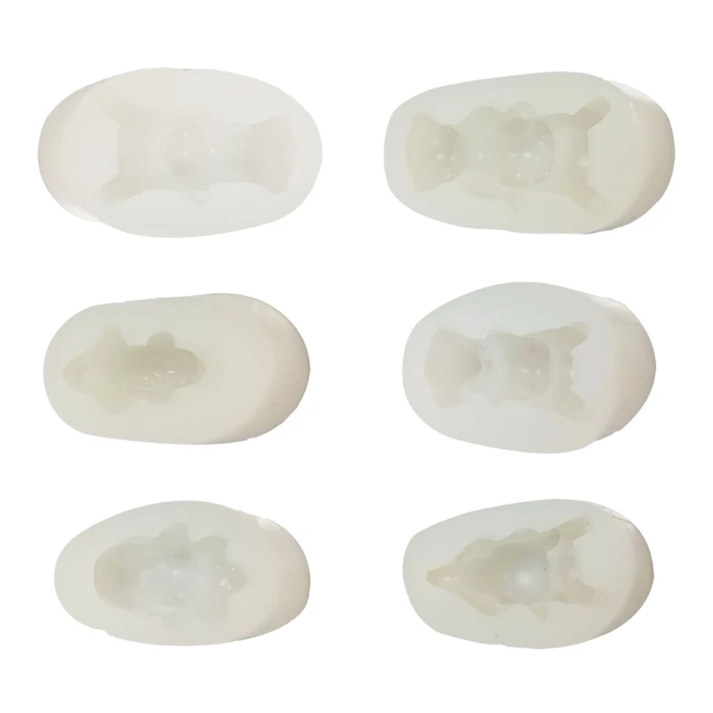 

Cartoon Animal Silicone Mold Candle Candy Decorating Tool