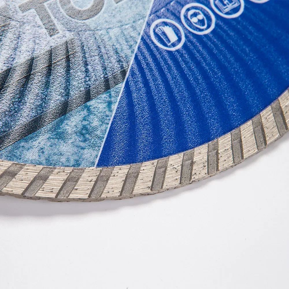 УФ-Алмазный турбопильный диск 1 шт. 5/7/9 дюйма режущий для фарфоровой керамической