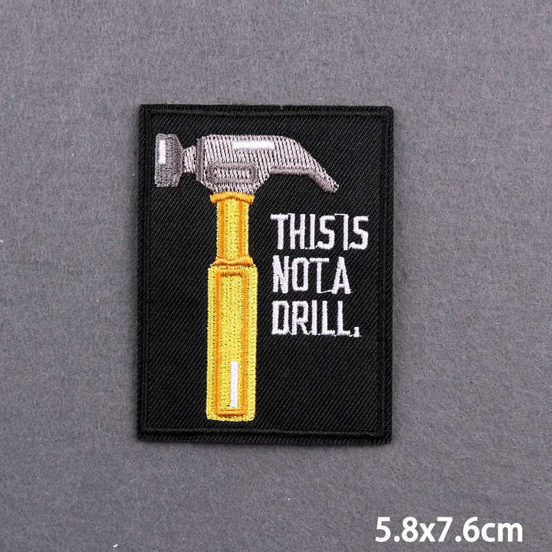 Термоклейкие нашивки для джинсов с надписью Good Vibes