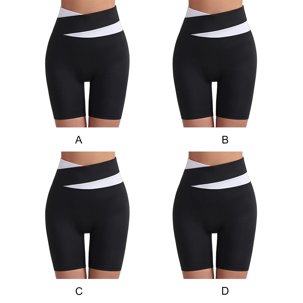 

Women Shorts Push High Waist Trousers Leggings Breathable Yoga Seamless for Workout Sports Running Bicycles Gym L