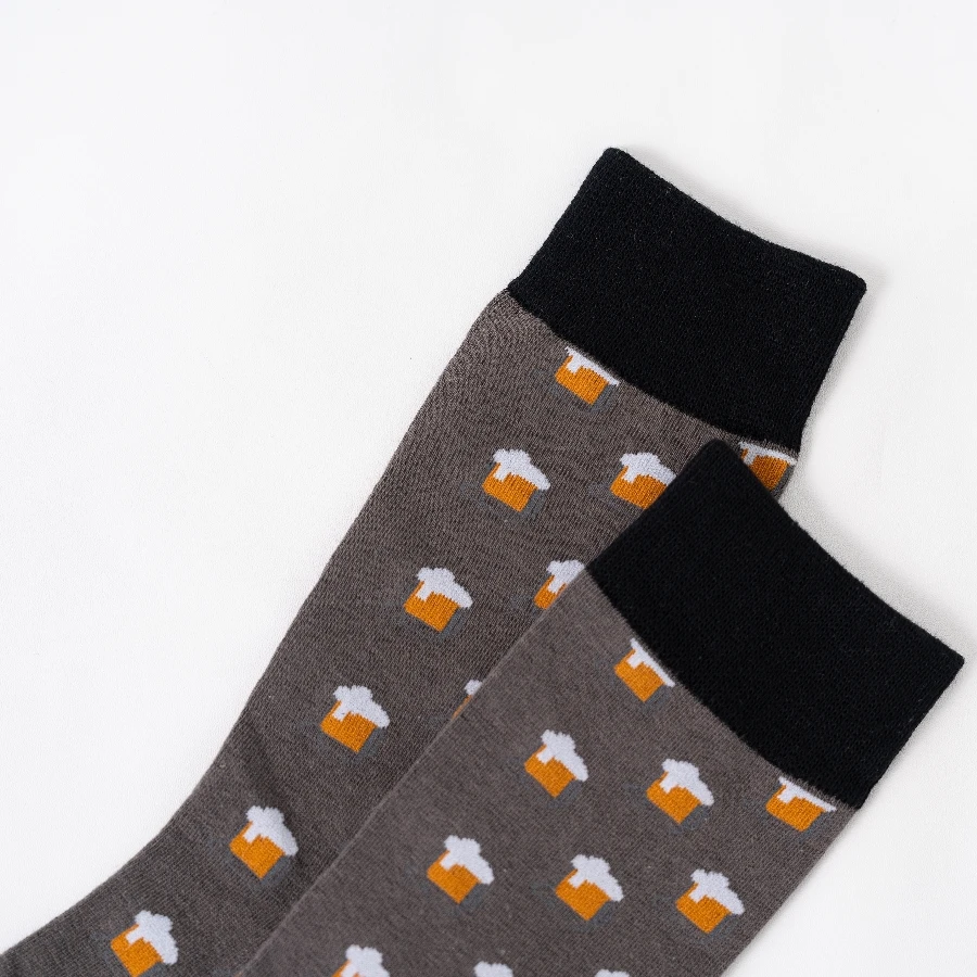 MYORED мужские хлопковые носки темно-серые