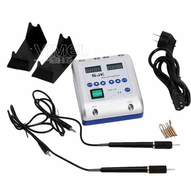 Двойной карандаш Электрический восковой нож резьба стоматологическое
