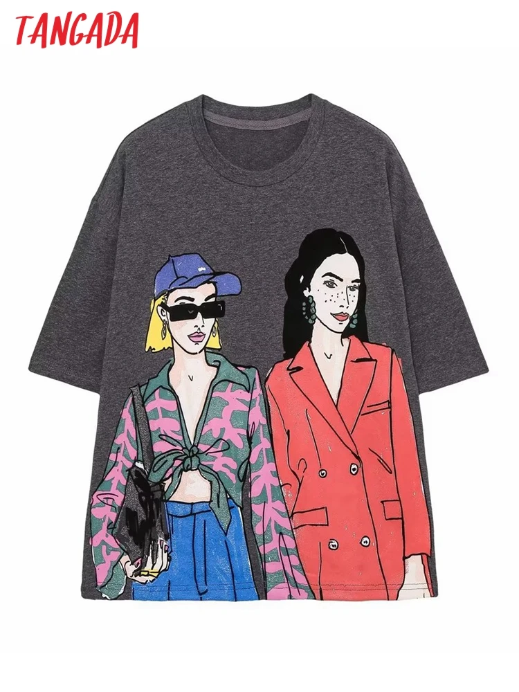 

Женская футболка с коротким рукавом, с принтом