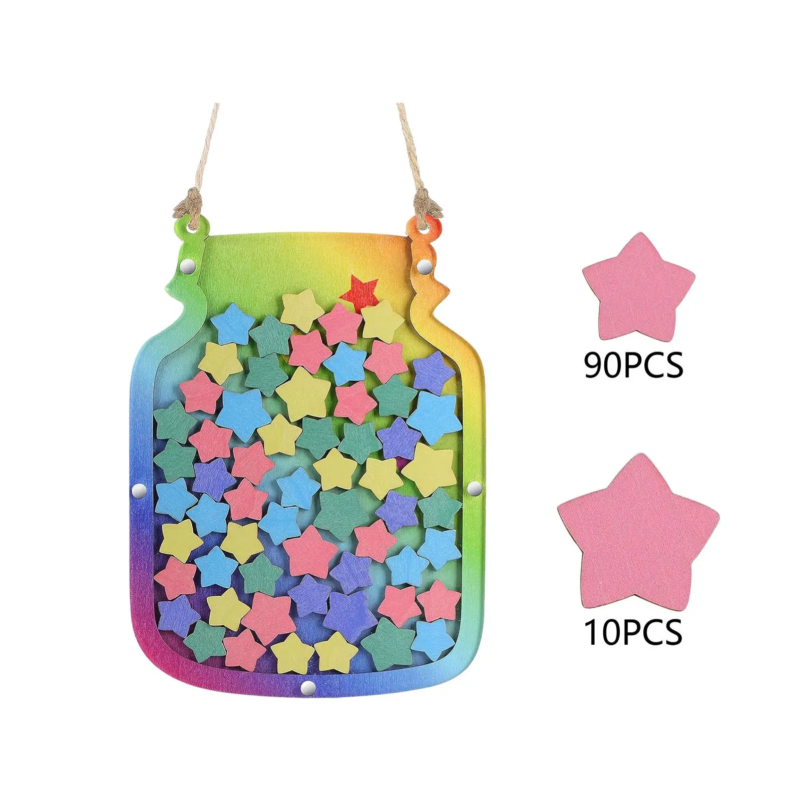 

Деревянные банки для награды, Звездный график класса для дошкольных детей, праздничные подарки