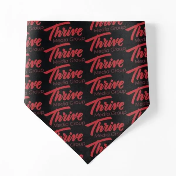 

Thrive Media Group Dog Bandanas Scarf Christmas Kerchief Print Pet Accessories Supplies Collar Holiday Party Cat Puppy