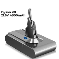 3rd generation v8 4800ah replace battery for dyson v8 sv10 v8 animal cord free vacuum handheld lithium battery