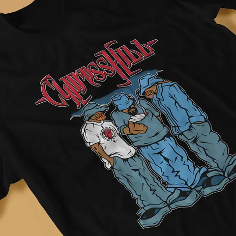 Футболки Blunted для мужчин, повседневные хлопковые футболки Cypress Hill с круглым вырезом, рабочая одежда с принтом