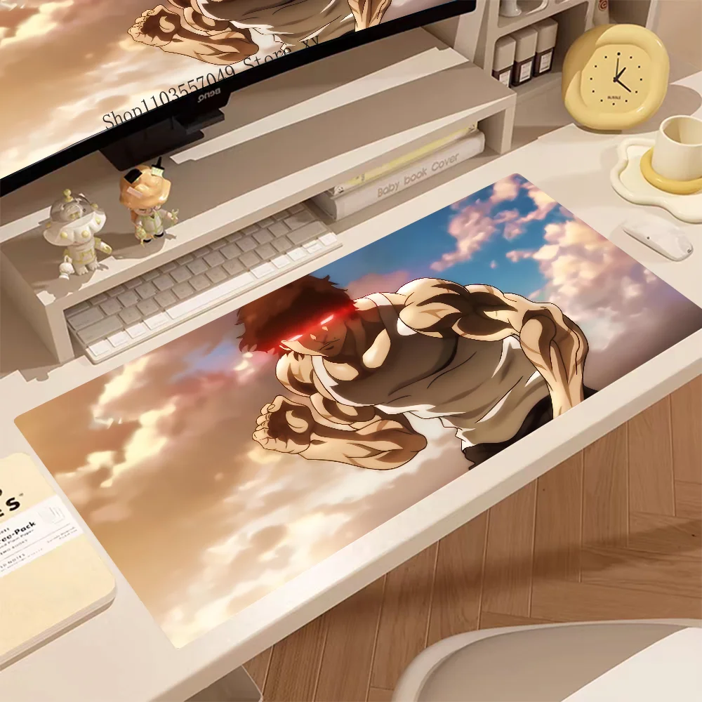 Коврик для мыши с аниме B-Baki The Grappler Yujiro Hanma большой игровой коврик утолщенный