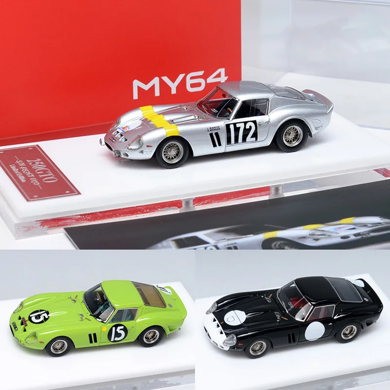 

SCM Limited 1:64 250GTO S/N No. 15/172 Le Mans 1962 имитация реального света