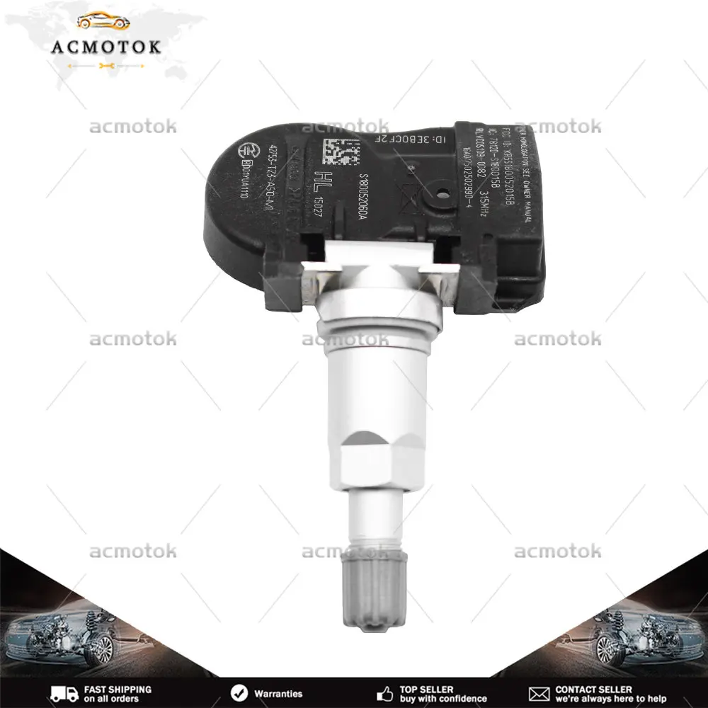 

42753-tz3-a510-m1 для 2016-2018 Acura ILX Acura MDX Acura RDX Acura TLX 4 шт. система мониторинга давления в шинах 315 МГц TPMS датчик