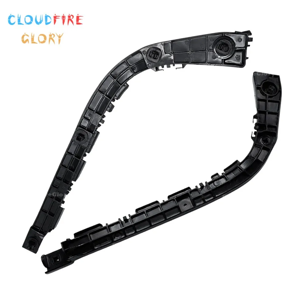 

52576-05030 52575-0K030 пара задний левый правый боковой бампер боковой кронштейн фиксатор черный пластик для Toyota Fortuner Suv 2009-2011