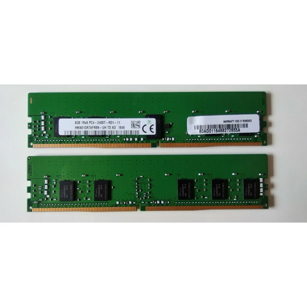 Для SK Hynix RAM 8GB 1RX8 PC4-2400T-RD1-11 HMA81GR7AFR8N-UH Серверная память