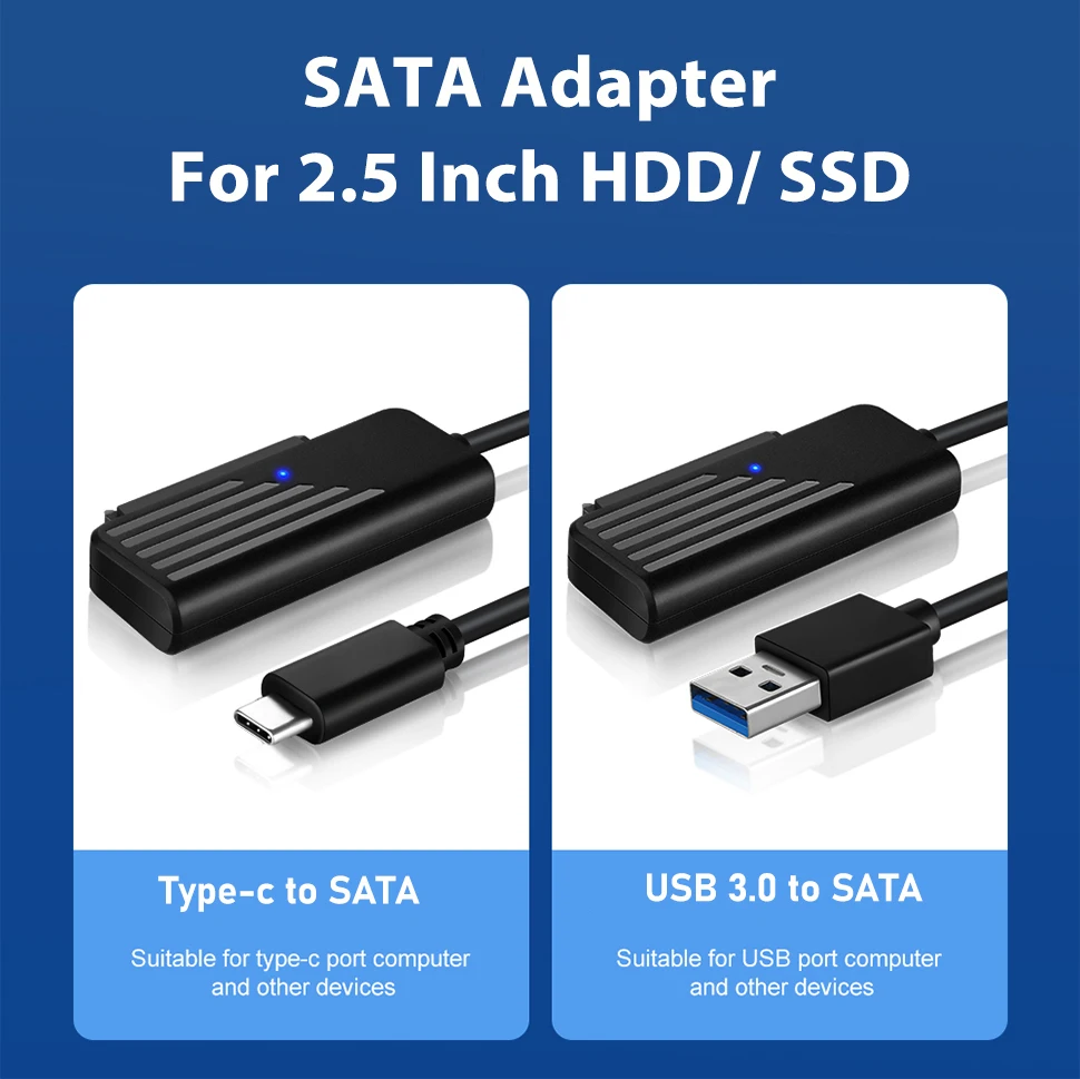 Переходник Onelesy с SATA на USB 3 0 Тип C кабель 5 Гбит/с Высокоскоростная передача данных