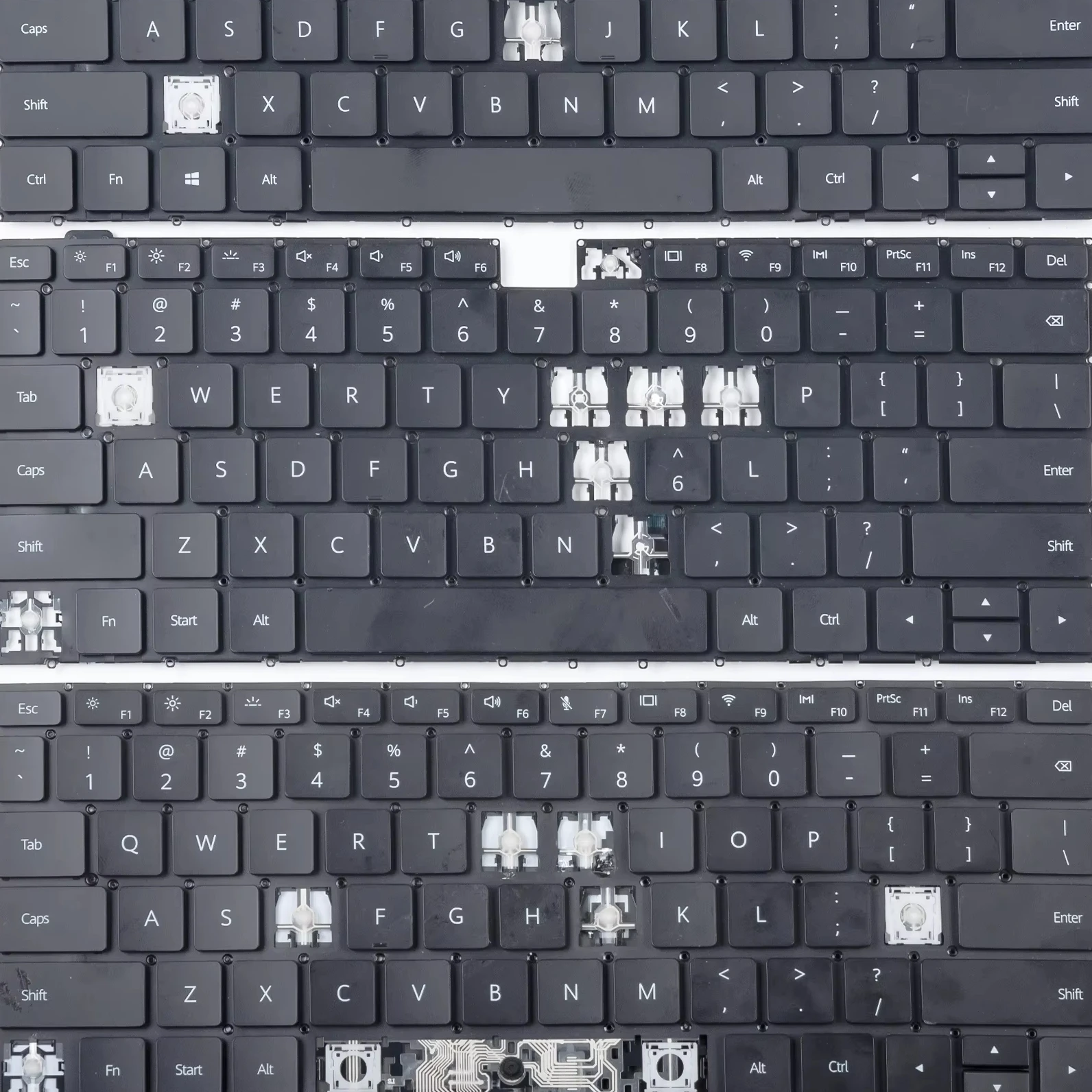 Сменный колпачок для клавиш ножничный зажим и шарнир Huawei MateBook D14 D15 13 R5 X Pro MACH W19 W29