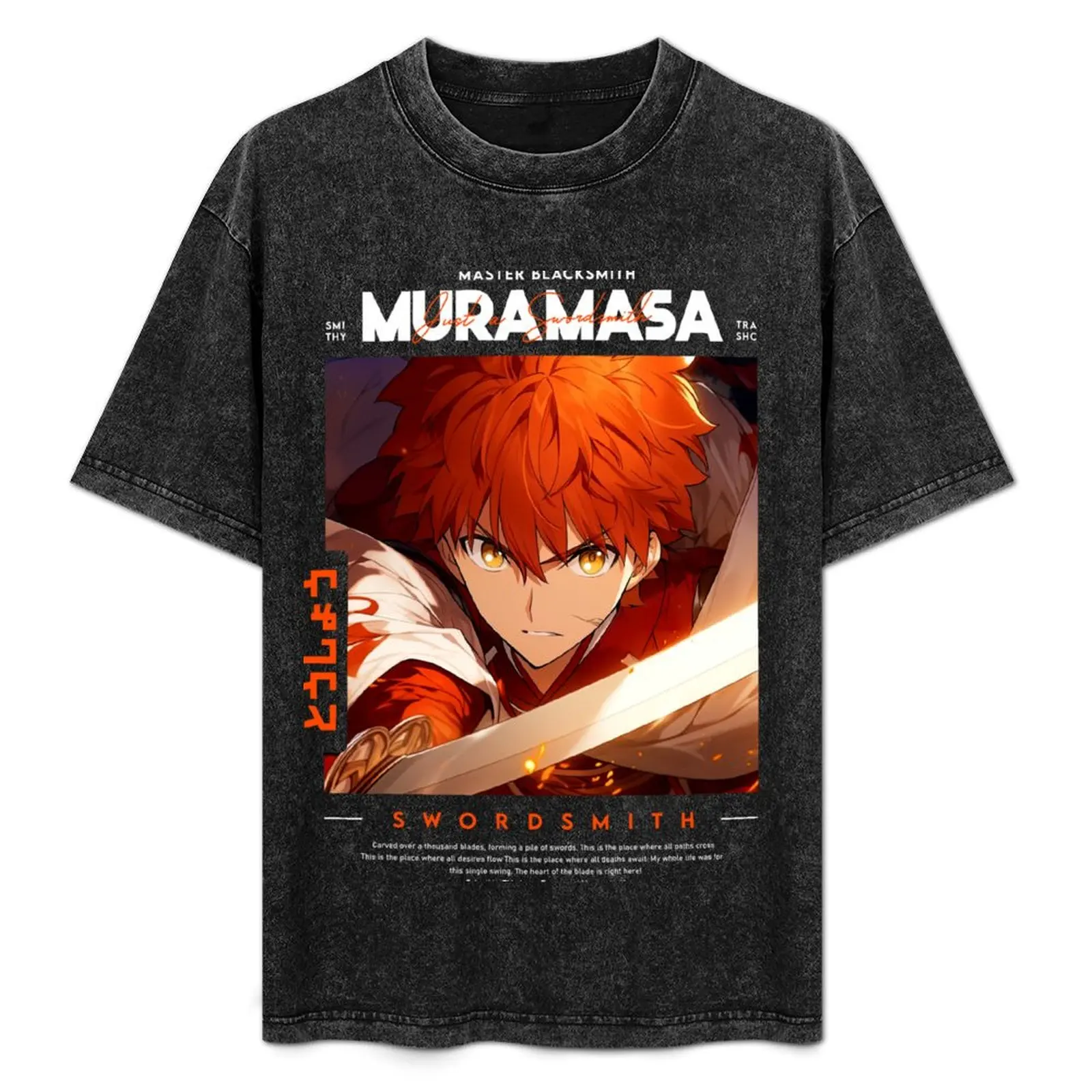 Senji Muramasa-футболка Fate Grand Order футболки с аниме белые для мальчиков