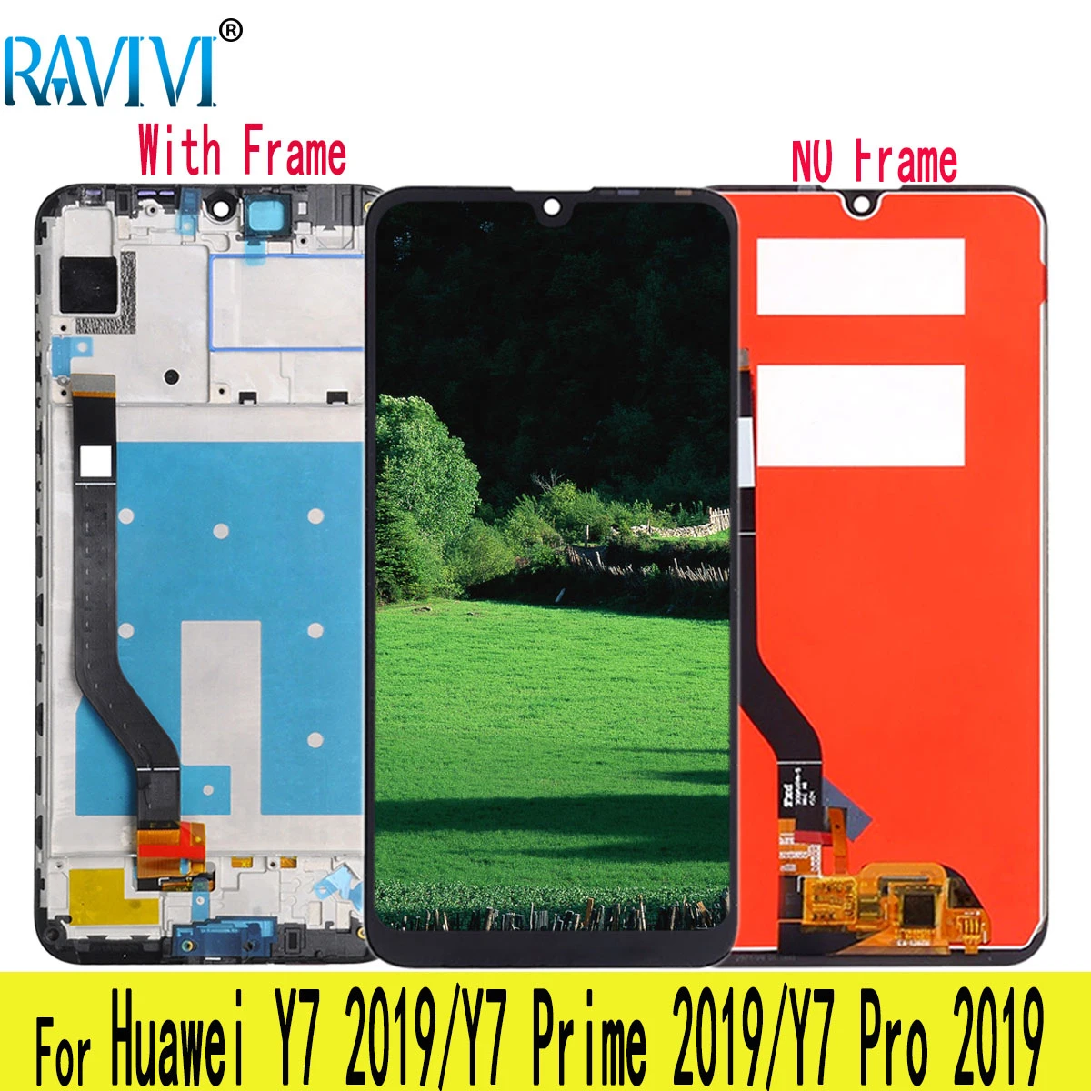 

ЖК-дисплей 6,26 "Y7 2019 для Huawei Y7 Prime 2019, ЖК-дисплей Y7 Pro 2019, сенсорный экран с дигитайзером в сборе, замена