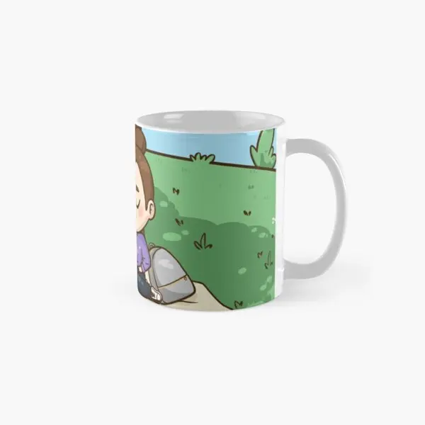 

Park Day Classic Mug Cup Handle Round Gifts Tea Image Simple Picture Coffee Design Drinkware Photo Printed