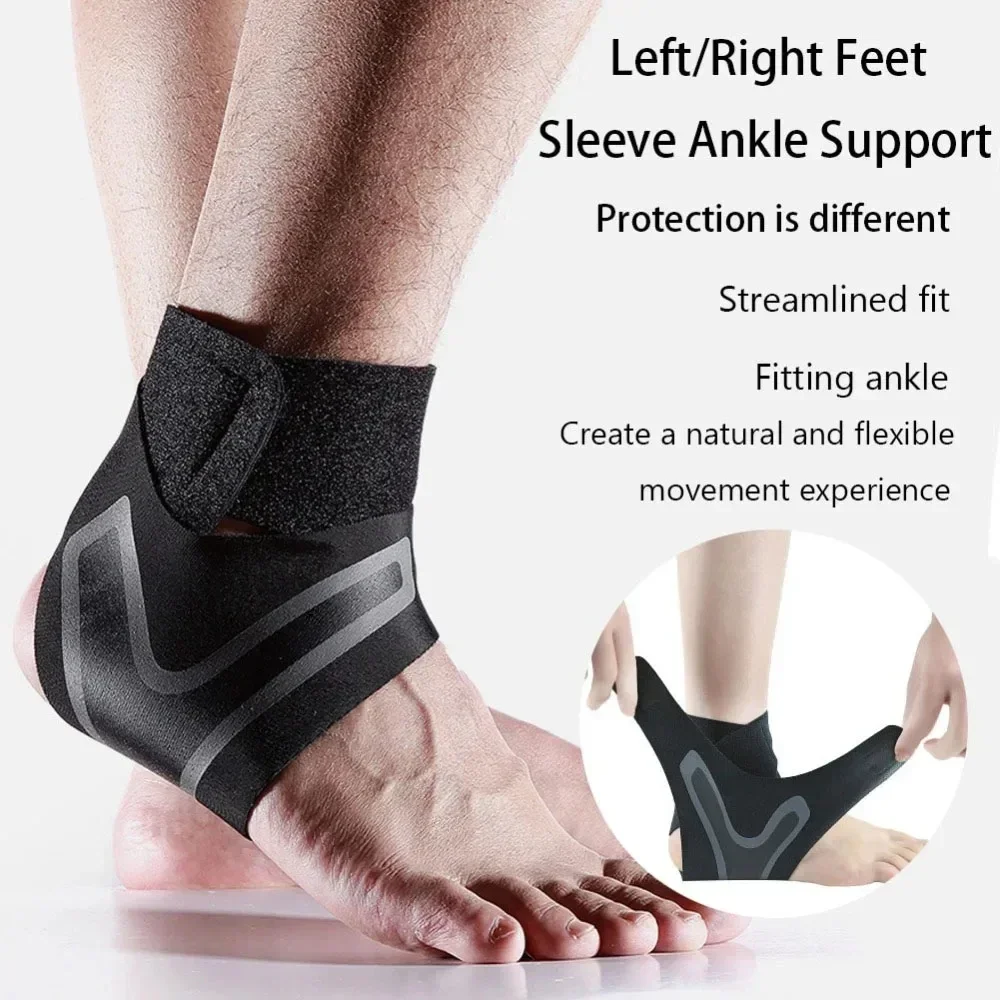 

Ankle Compression Brace Ankle Run Injury Pain Tendon Foot Sprain Support Sport Basketball Relief Strap Wraps Stabilizer