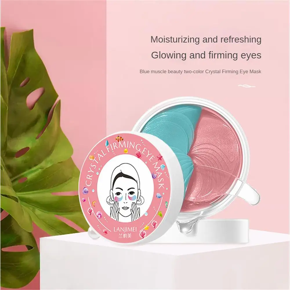 

Crystal Skin Care Moisturizing Eye Mask Eye Care Two-color Remove Dark Circle