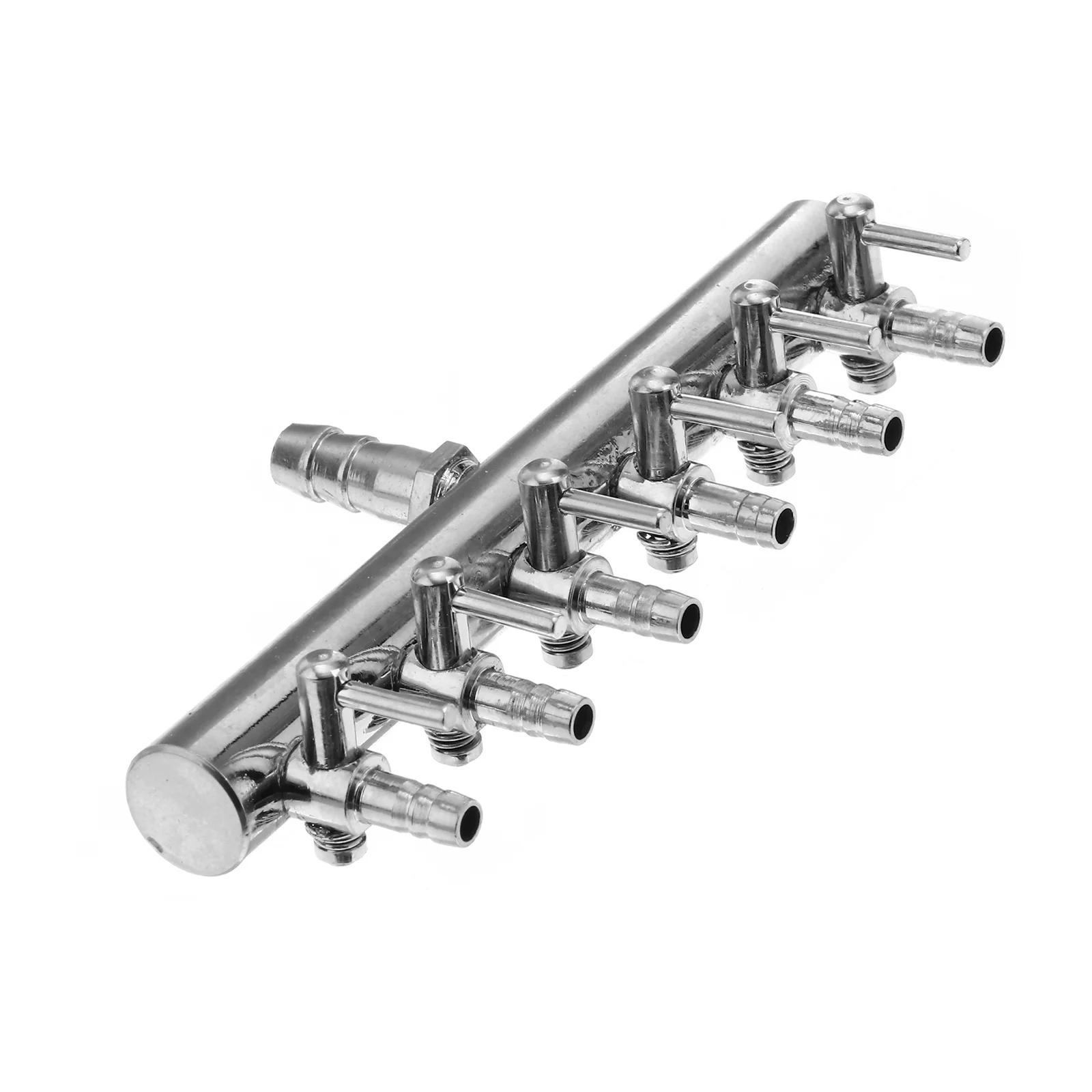 

Aquarium Air Flow Control Lever Chromium Copper Distributor Tank Splitter 4MM Stainless Steel Aquarium Outlet