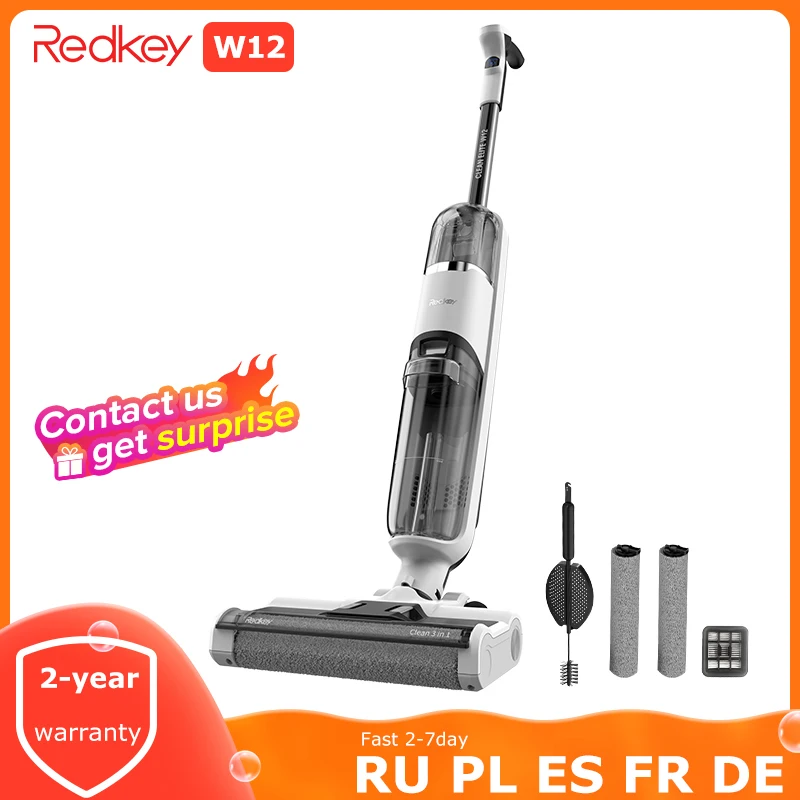 redkey W12 Беспроводной робот-пылесос Redkey для сухой и влажной уборки пылесос
