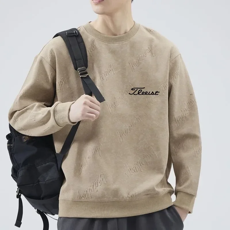 

Autumn and Winter Golf Men's New Sweaters Korean Review Many Clothes Golf Clothing Men's Shirts