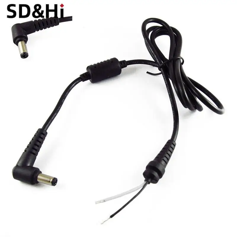 

Штекерный разъем питания постоянного тока с шнуром/кабелем для ноутбука Toshiba, Asus, Lenovo, адаптер, 5, 5 х2, 5 мм, 1 шт.