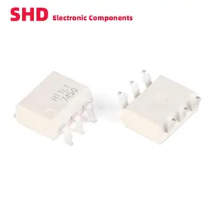 5PCS l H11L1 H11L1SR2M SMD-6 Photocoupler Schmitt Trigger Output Optocoupler Chip Brand New Authentic